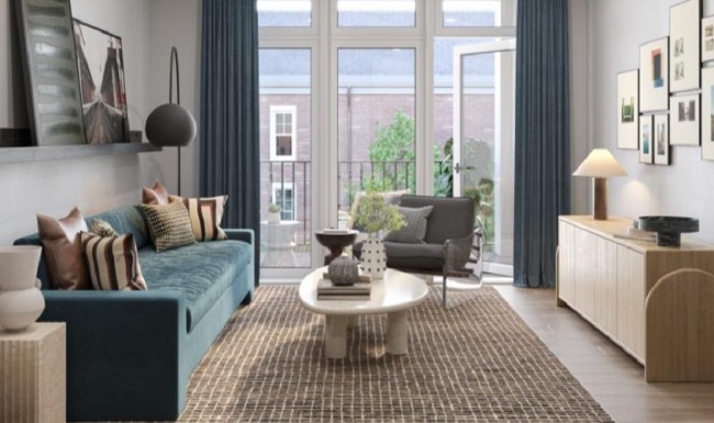 Gorgeous living areas to entertain and enjoy a living room with a couch and a table